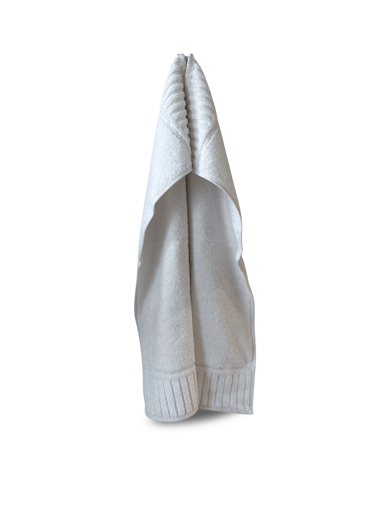 Handduk frotté vit 50x70 cm