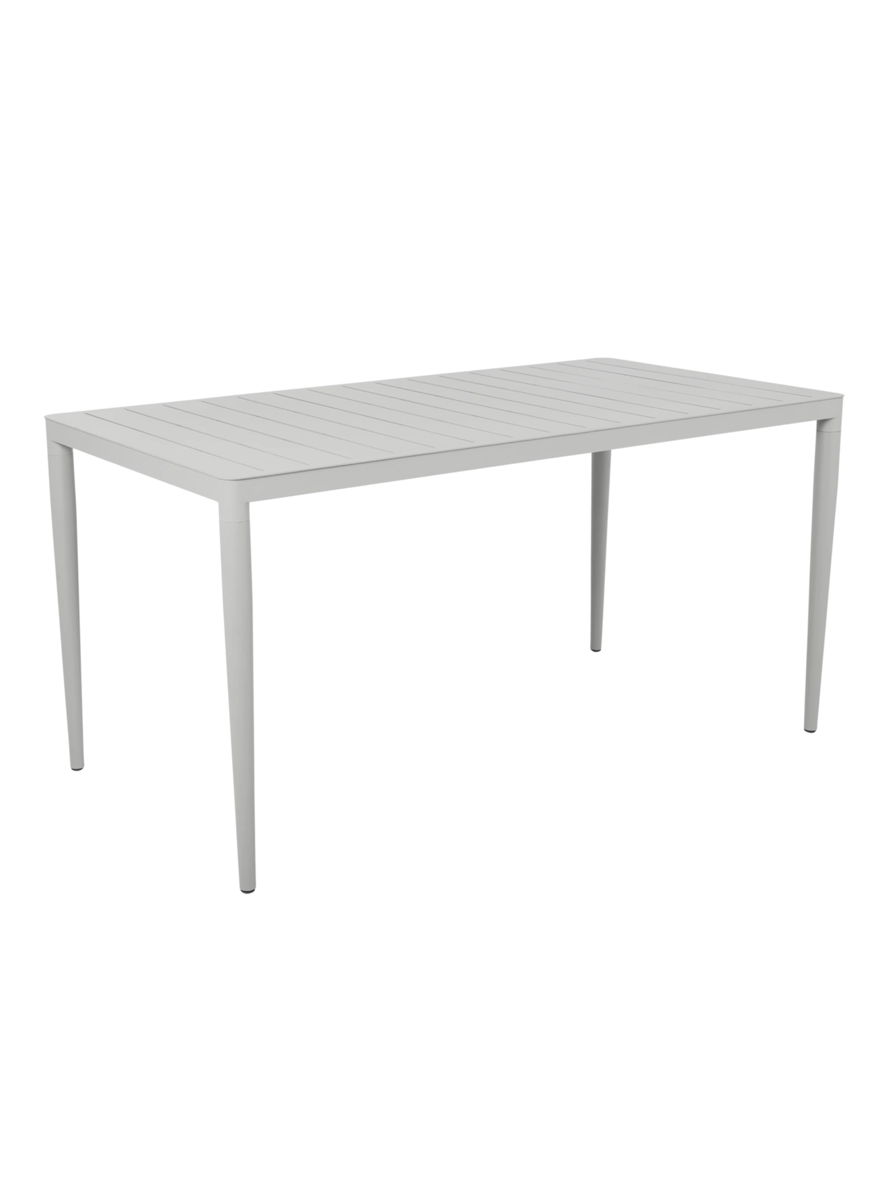 Bigby Matbord light grey 76x144