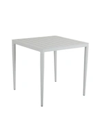 Bigby Matbord light grey 76x76