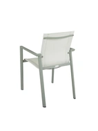 Delia Karmstol Dusty green/Offwhite